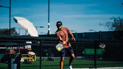 Jugador de pickleball Jugador de pickleball