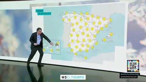 La previsión de Roberto Brasero La previsión de Roberto Brasero