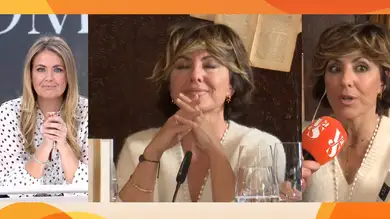 La emoción de Sonsoles Ónega durante la presentación de su nuevo libro: La emoción de Sonsoles Ónega durante la presentación de su nuevo libro: