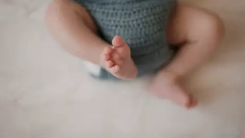 Pies de bebé Pies de bebé