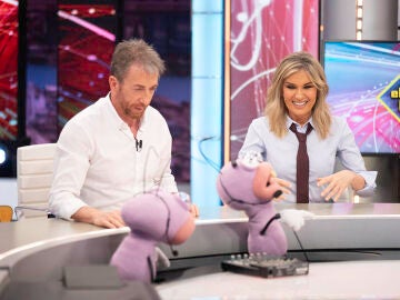 Sandra Golpe y Pablo Motos