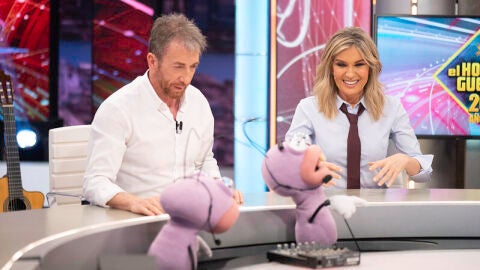 Sandra Golpe y Pablo Motos