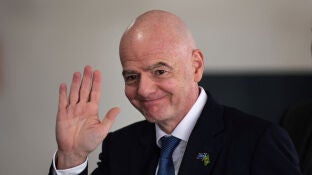 El presidente de la FIFA, Gianni Infantino