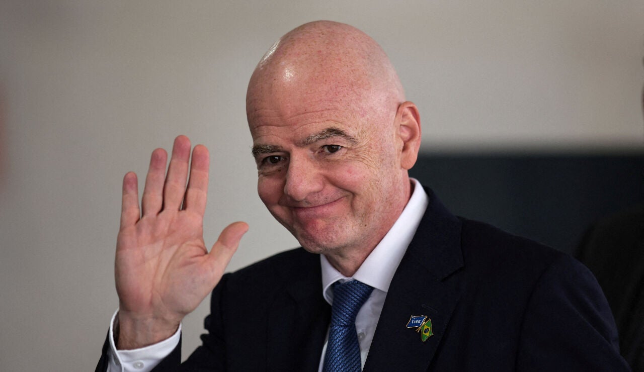 El presidente de la FIFA, Gianni Infantino