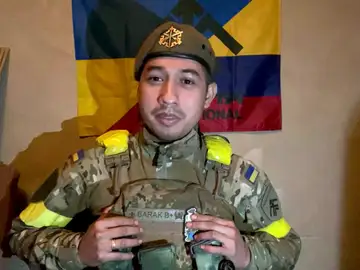 Juan Diego Bonillo, soldado colombiano en la guerra de Ucrania Juan Diego Bonillo, soldado colombiano en la guerra de Ucrania