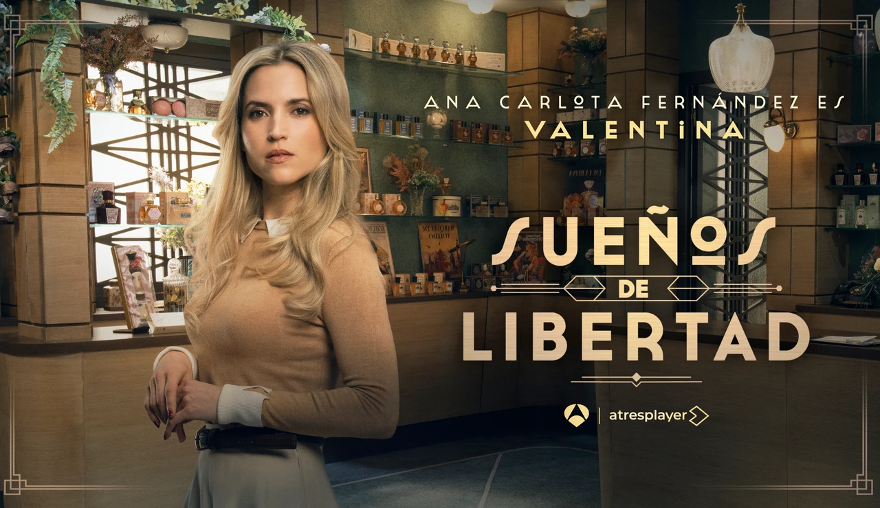 Ana Carlota Fernández es Valentina, la nueva dependienta de la tienda en Sueños de libertad