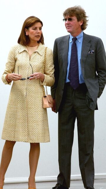 Ernesto de Hannover y Carolina de Mónaco en 2002