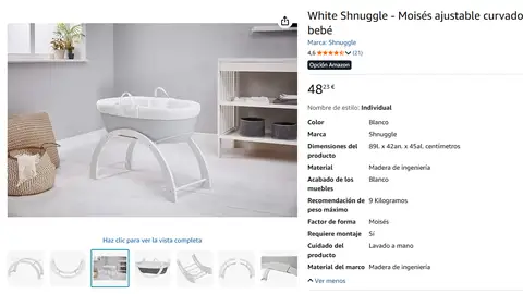 Moisés ajustable Moisés ajustable