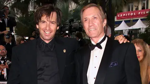 David y Robert Carradine David y Robert Carradine