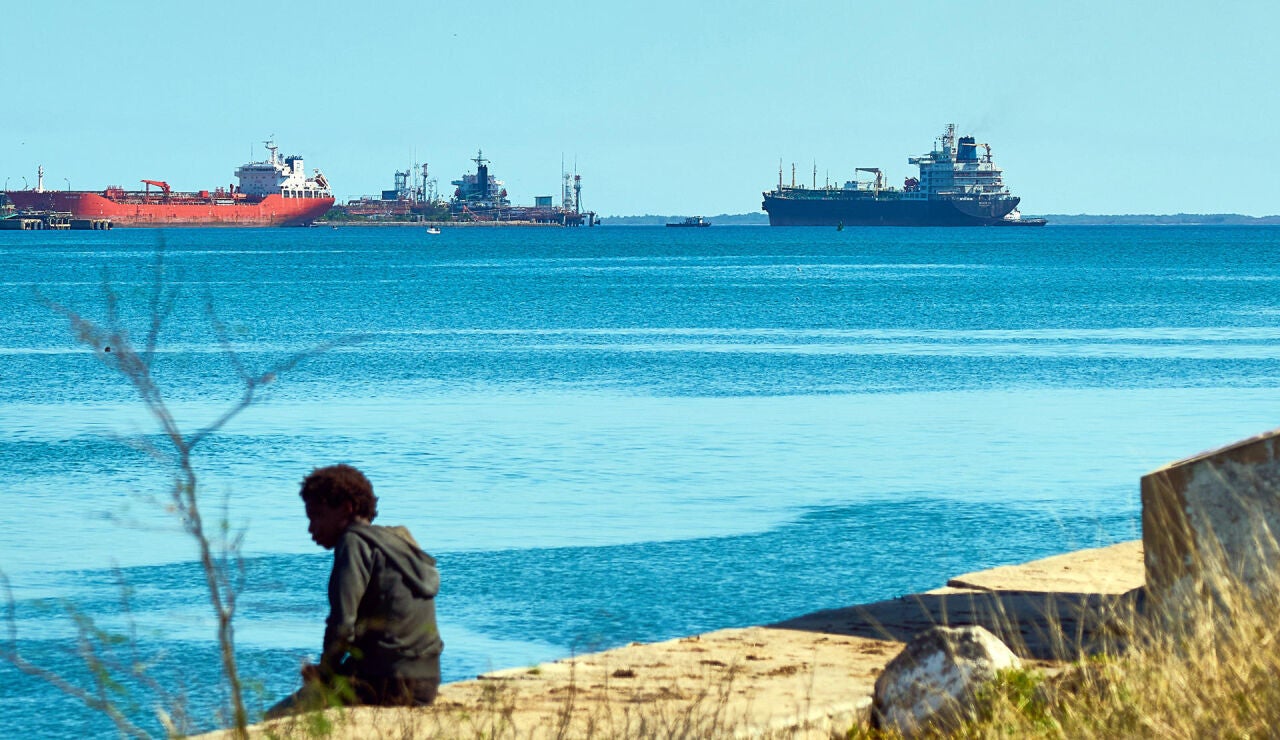 Bah&iacute;a de Matanzas, en Cuba
