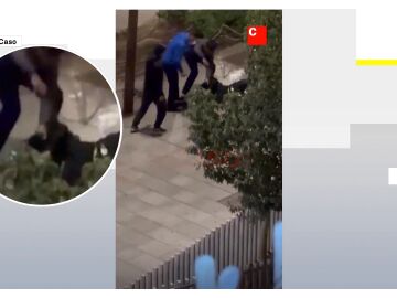 Paliza a un hombre en Barcelona