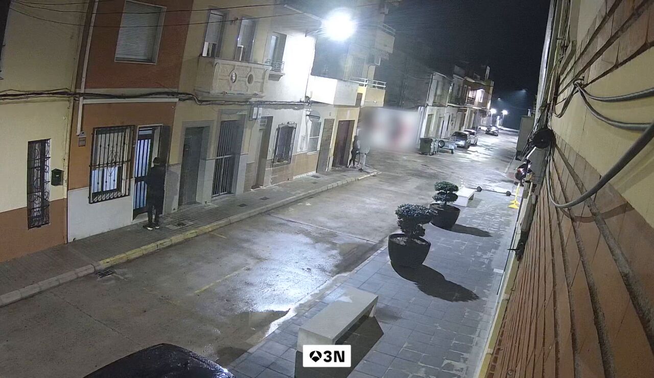 V&Iacute;DEO: Un perro consigue que el secuestrador de su due&ntilde;a acabe huyendo en Valencia