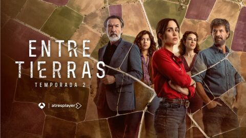 Cartel Entre tierras, temporada 2