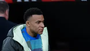 El futbolista del Real Madrid Kylian Mbappé El futbolista del Real Madrid Kylian Mbappé