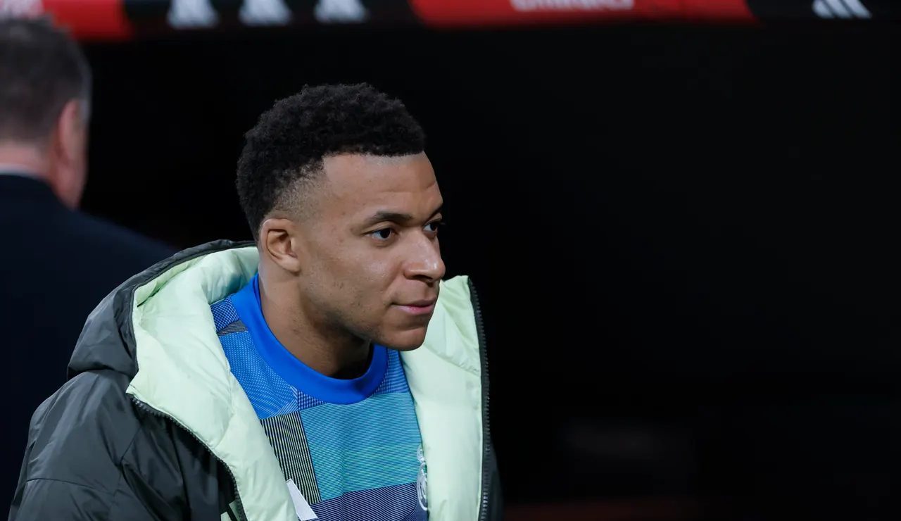 El futbolista del Real Madrid Kylian Mbappé