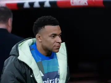 El futbolista del Real Madrid Kylian Mbappé El futbolista del Real Madrid Kylian Mbappé