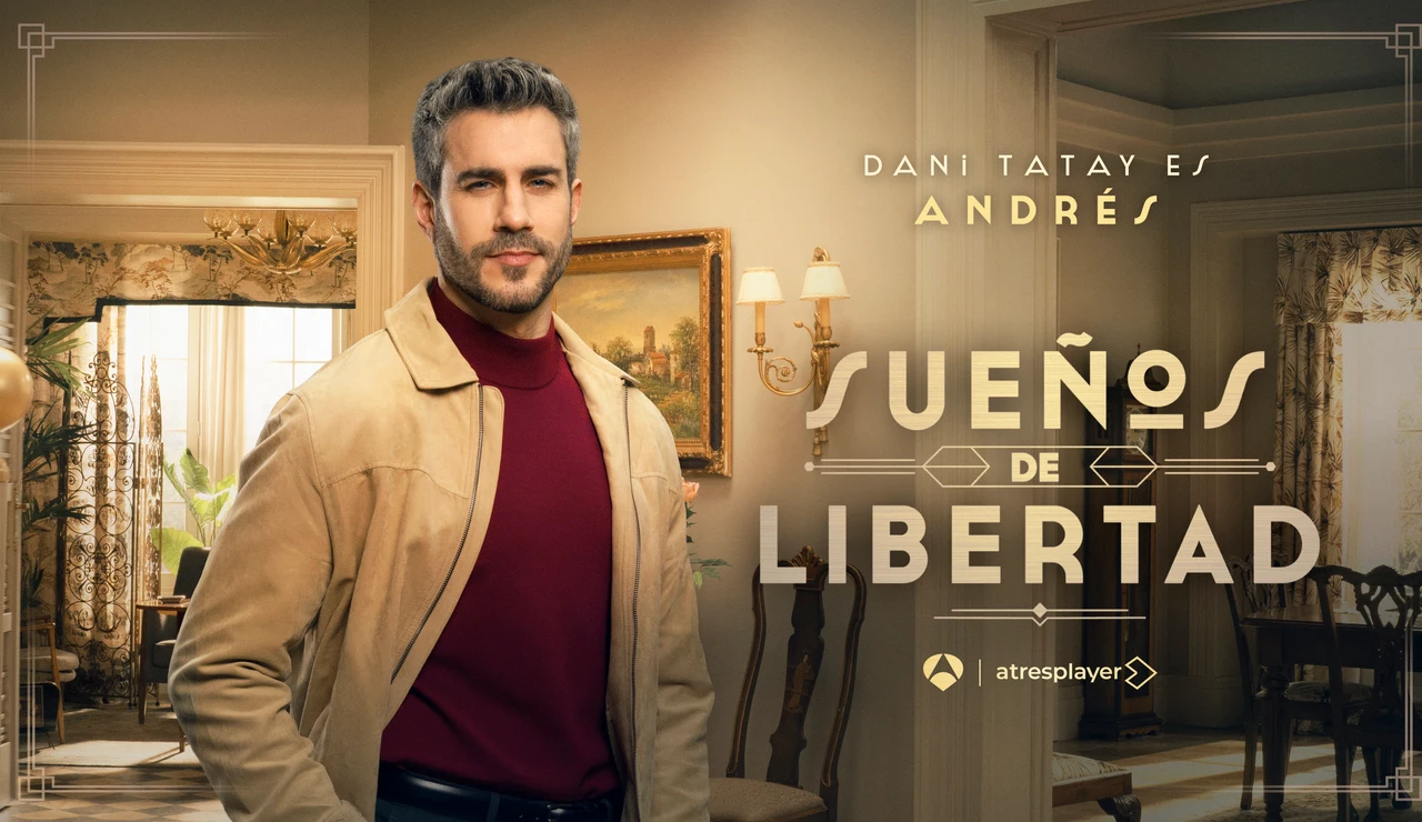 Dani Tatay es Andrés de la Reina, el hijo pequeño de la familia en Sueños de libertad