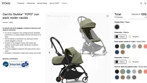 Carrito Stokke Yoyo Carrito Stokke Yoyo