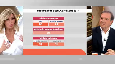 Alberto Saiz revela que ha desaparecido la documentación que acredita la participación del CESID en el 23-F: Alberto Saiz revela que ha desaparecido la documentación que acredita la participación del CESID en el 23-F:
