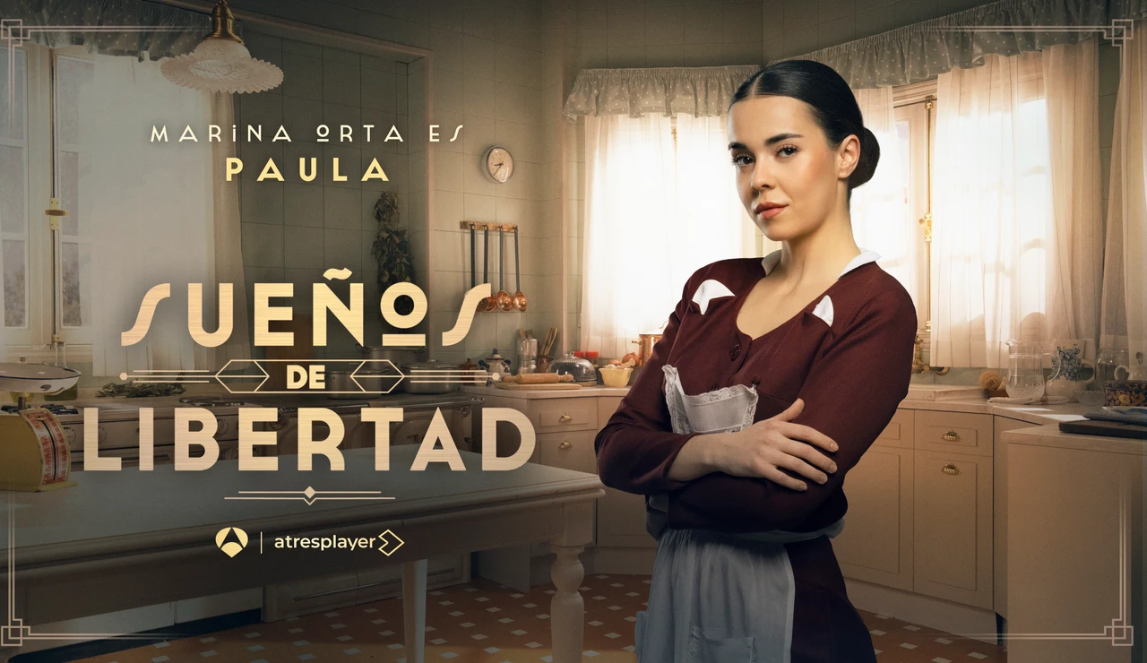 Marina Orta es Paula Maceda, la nueva sirvienta en casa de los De la Reina