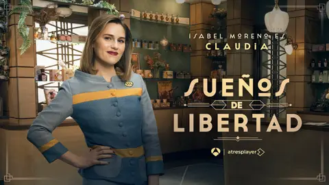 Isabel Moreno es Claudia Díez, la inocente joven que llega para trabajar en perfumerías de la Reina Isabel Moreno es Claudia Díez, la inocente joven que llega para trabajar en perfumerías de la Reina