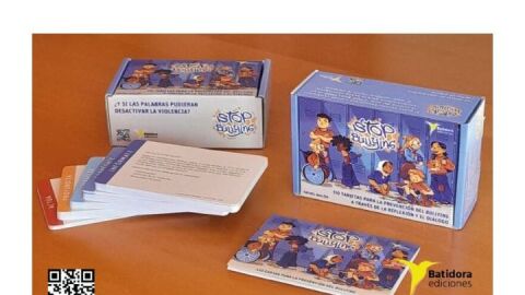 El juego de cartas stop bullying