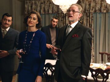 Tasio, Marta, Andr&eacute;s, Dami&aacute;n y Luz en el cap&iacute;tulo 510 de Sue&ntilde;os de libertad