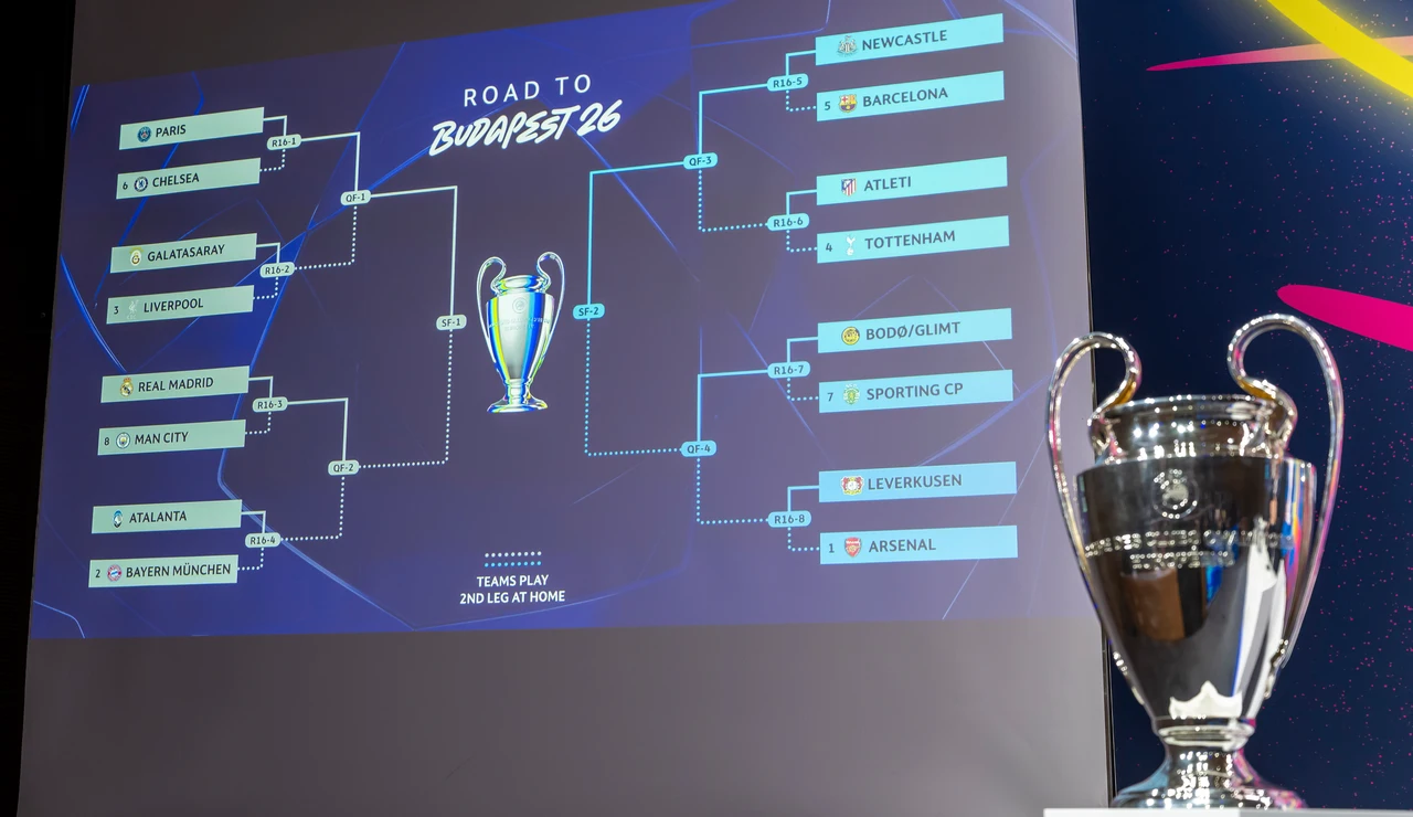 El cuadro final de la Champions League