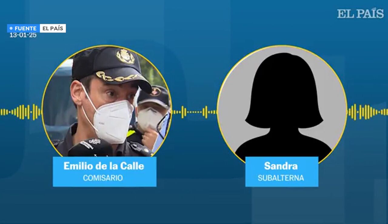 Los audios del comisario Emilio de la Calle a una subalterna