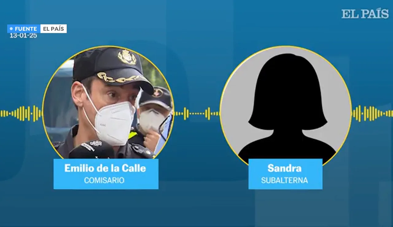 Los audios del comisario Emilio de la Calle a una subalterna