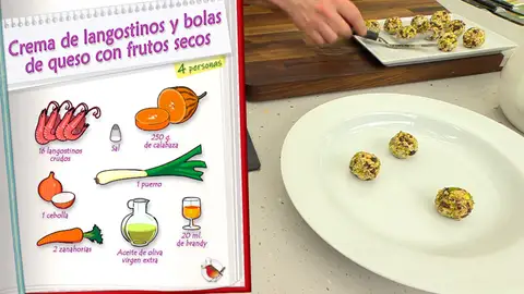 Ingredientes Crema de langostinos Ingredientes Crema de langostinos