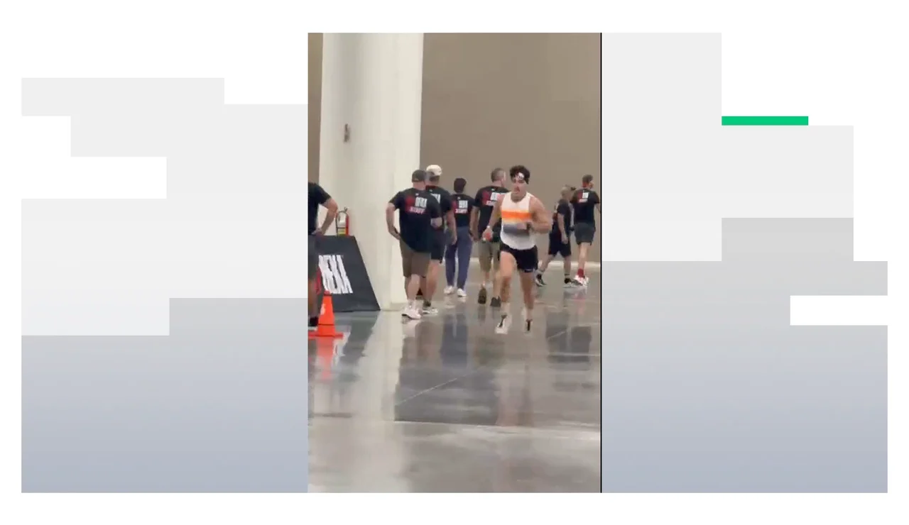 Pau Nacenta, en acción en una DEKA FIT