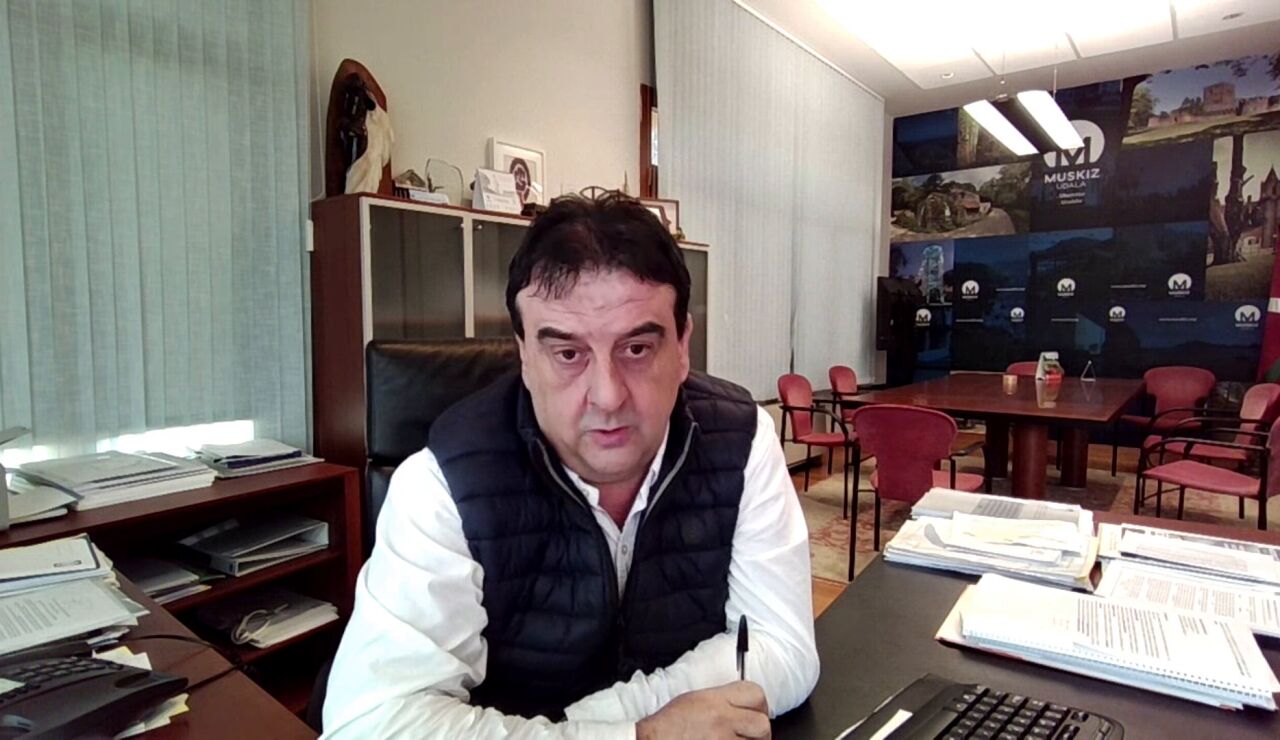 Eduardo Briones, alcalde de Muzkiz