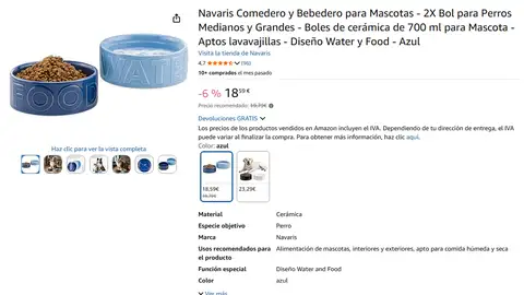 Comedero bajo para mascotas Comedero bajo para mascotas