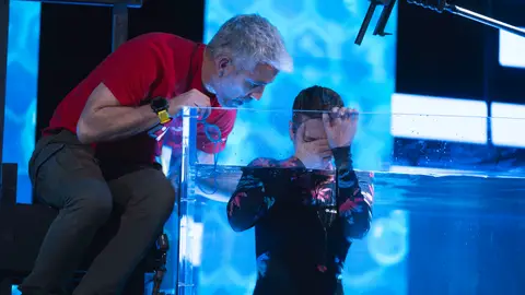 Eva Soriano se rompe en lágrimas por su 1:12 minutos en la apnea de El Desafío Eva Soriano se rompe en lágrimas por su 1:12 minutos en la apnea de El Desafío