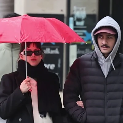 Úrsula Corberó y Chino Darín, en Barcelona