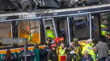 Un tranvía descarrila¡ Un tranvía descarrila¡