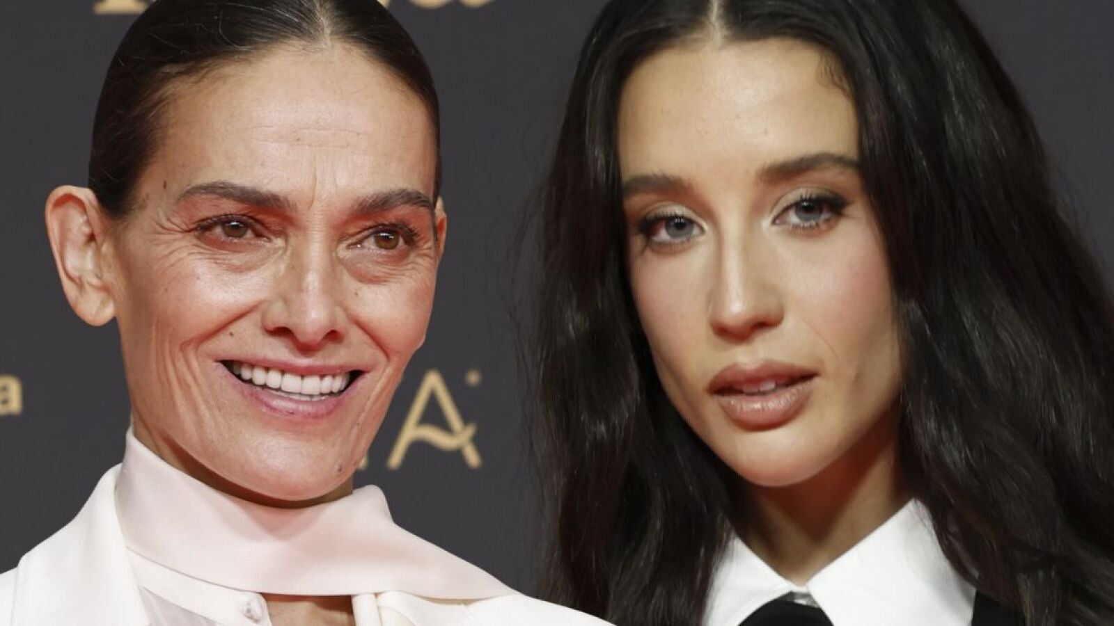 Laura Ponte y María Pedraza, con trajes de Mango en los Premios Goya 2026: el power suit ha llegado para quedarse