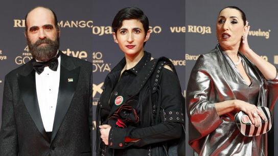 Luis Tosar, Alba Flores y Rossy de Palma
