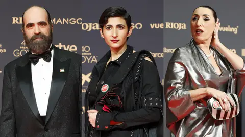 Luis Tosar, Alba Flores y Rossy de Palma Luis Tosar, Alba Flores y Rossy de Palma