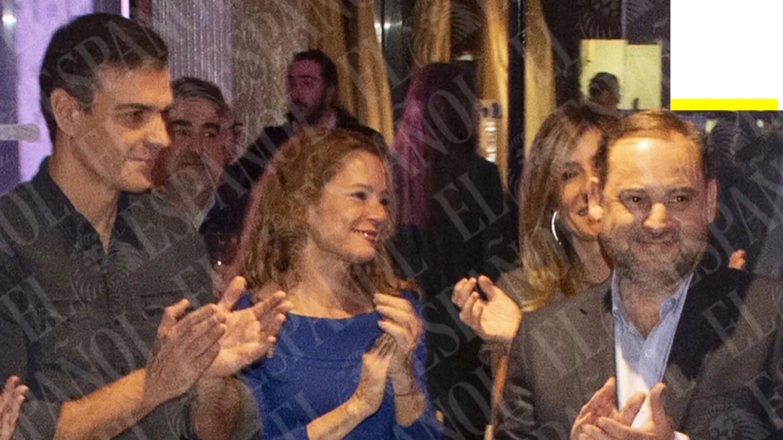Las imágenes de Pedro Sánchez y Begoña Gómez en el 60 cumpleaños de Ábalos