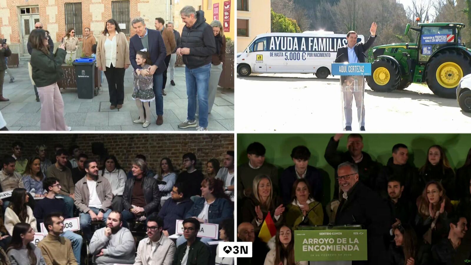 Castilla y León encara la recta final con el PP sin mayoría y Vox como llave de gobierno