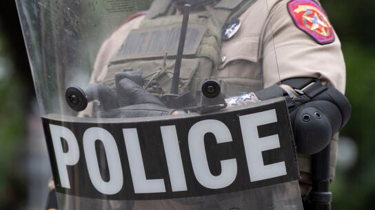 Imagen de archivo de un polic&iacute;a en Austin, Texas.