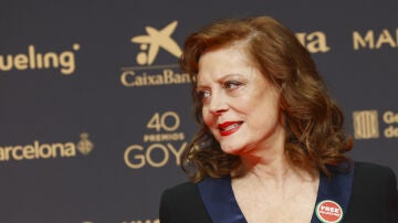 Susan Sarandon, en los Premios Goya 2026