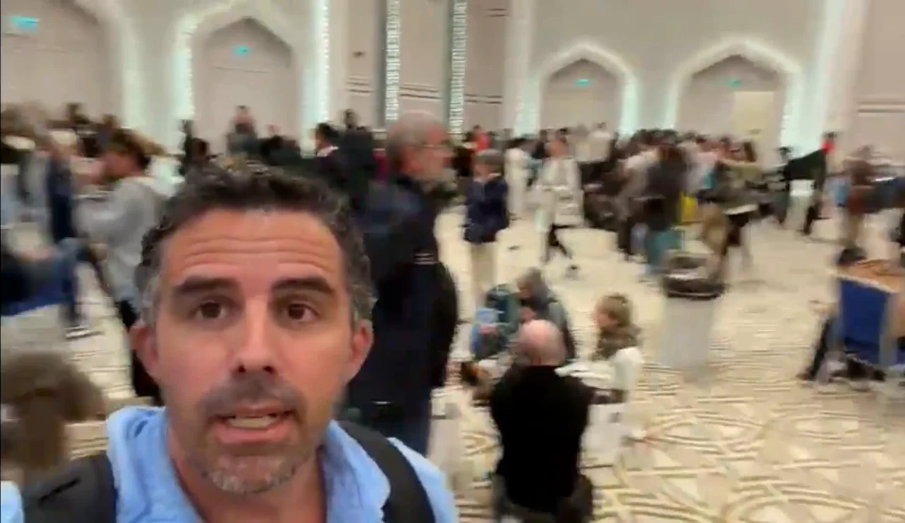 Españoles atrapados