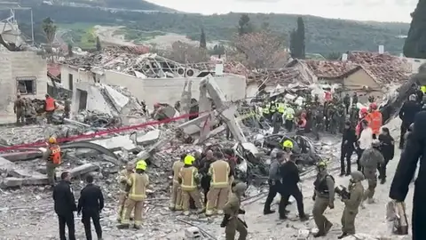 Nueve muertos tras caer un misil iraní cerca de Jerusalén Nueve muertos tras caer un misil iraní cerca de Jerusalén