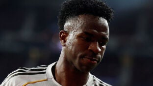 Vinicius Jr durante el Osasuna-Real Madrid