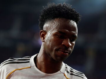 Vinicius Jr durante el Osasuna-Real Madrid