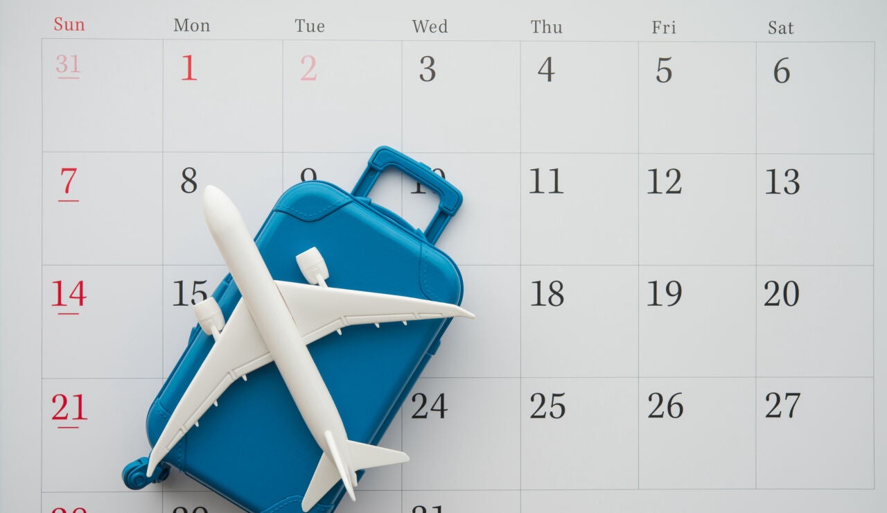 Calendario viajes avi&oacute;n
