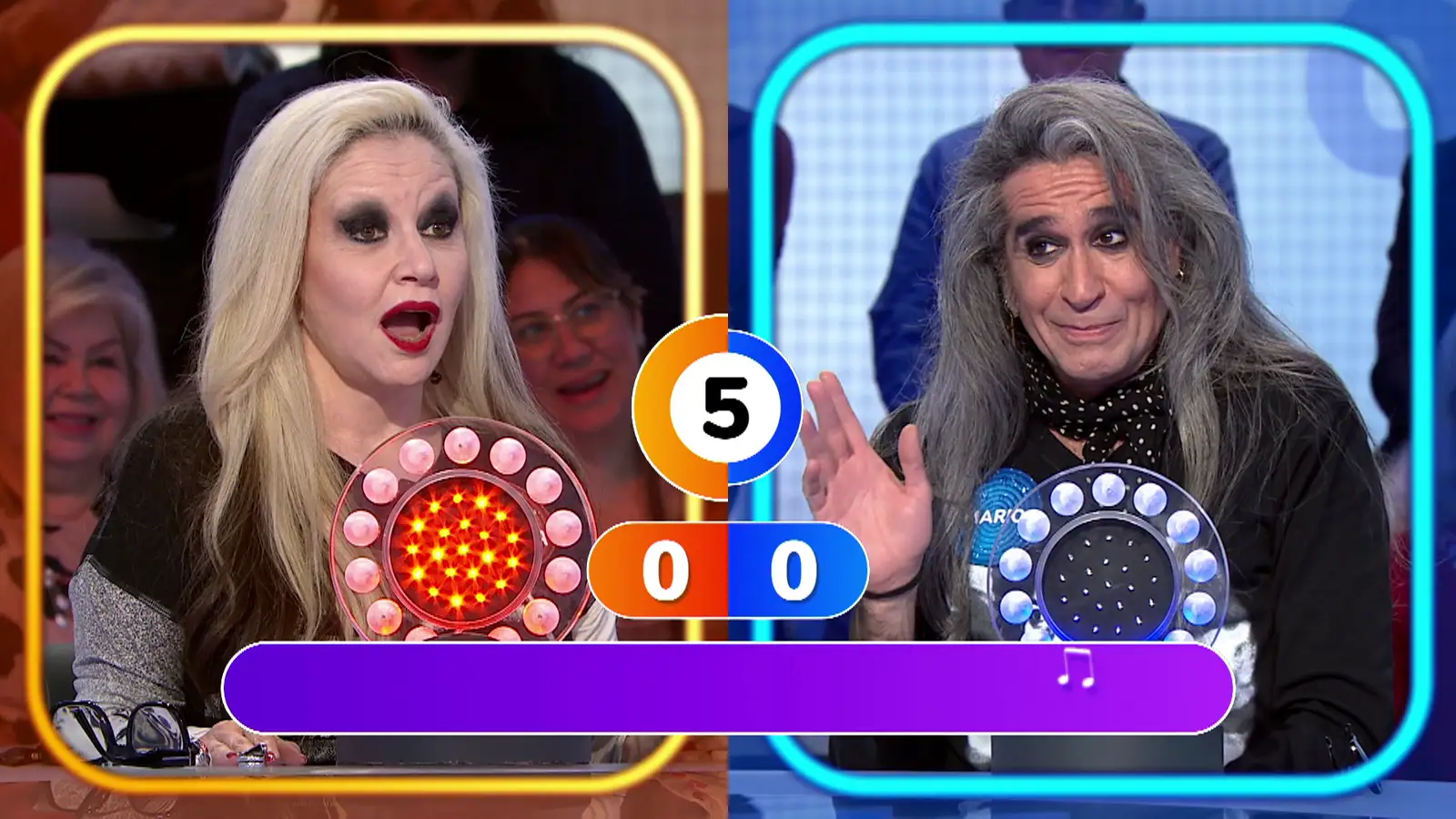 Mario Vaquerizo gana a Alaska en La Pista y consigue el libro de Pasapalabra: “Lo compartimos en casa”